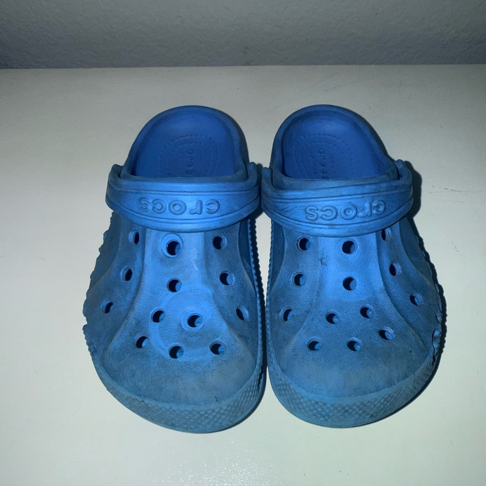 Crocs Solid Blue Classic Size 10c